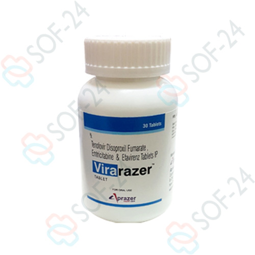 virarazer1 Фото Virarazer Tenofovir Efavirenz Emtricitabine